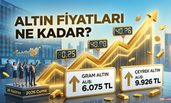 26 Haziran 2026 Cuma Altın Fiyatları Ne Kadar?