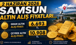 2 Haziran 2026 Samsun Altın Alış Fiyatları...