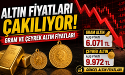 Altın Fiyatları Çakılıyor! Gram Ve Çeyrek Altın Fiyatları