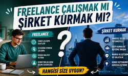 Freelance Çalışmak Mı Şirket Kurmak Mı? Hangisi Size Uygun?