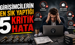 Girişimcilerin En Sık Yaptığı 5 Kritik Hata