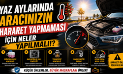 Yaz Aylarında Aracınızın Hararet Yapmaması İçin Neler Yapılmalı?