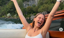 Serenay Sarıkaya İtalya’ya Gitti... Gezisini Oldukça Beğendi...