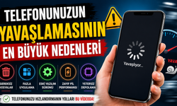 Telefonunuzun Yavaşlamasının En Büyük Nedenleri