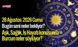 Bugün Burçları Ne Bekliyor? 28 Ağustos 2026 Cuma Burç Yorumları