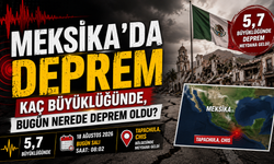 Meksika’da Deprem Kaç Büyüklüğünde, Bugün Nerede Deprem Oldu?