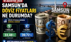 18 Ağustos 2026 Samsun’da döviz fiyatları: Dolar ve Euro ne kadar oldu?
