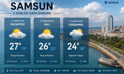 Samsun’da 3 Günlük Hava Durumu: Hafta Boyunca Hava Nasıl Olacak?