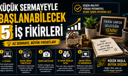 Küçük Sermayeyle Başlanabilecek 5 İş Fikirleri