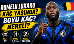 Romelu Lukaku Kaç Yaşında? Romelu Lukaku Boyu Kaç? Romelu Lukaku Nereli?