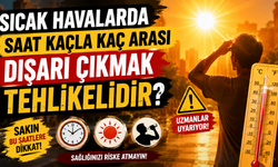 Sıcak Havalarda Saat Kaçla Kaç Arası Dışarı Çıkmak Tehlikelidir?