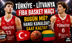 Türkiye - Litvanya FIBA Basket Maçı Bugün Mü, Hangi Kanalda, Saat Kaçta?