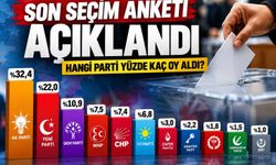 Son Seçim Anketi Açıklandı: AK Parti, Yeni Parti, CHP, MHP ve DEM Parti'nin Oy Oranları
