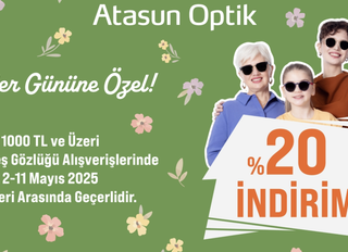 Atasun'dan Anneler Gününe Özel Büyük İndirim