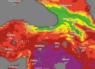2025 Türkiye Yangın Riski Haritası Açıklandı: Güneydoğu Alarm Veriyor