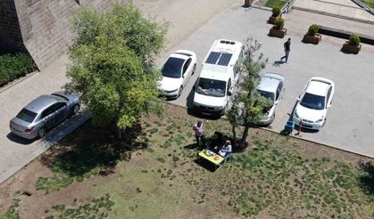 70 yaşındaki çift karavanla Türkiye turunda
