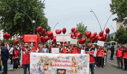 "Aile istikbali" için yürüdüler