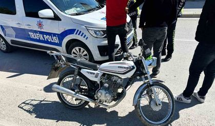 Akşehir’de kural tanımayan motosiklet sürücülerine ceza