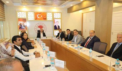 Elazığ’da  tarımsal kuraklık ele alındı