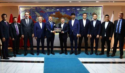 Güneydoğulu ihracatçılardan Şırnak Valisi Atay’a ziyaret
