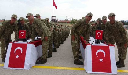 Isparta’da 169 sözleşmeli er yemin etti
