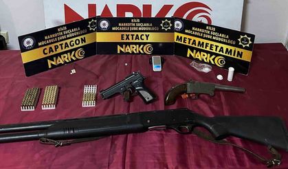 Kilis’te uyuşturucu operasyonu: 4 şüpheli tutuklandı