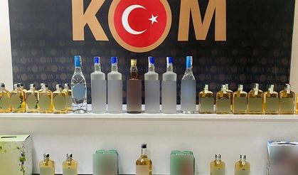Kırklareli’nde gümrük kaçağı alkol ele geçirildi