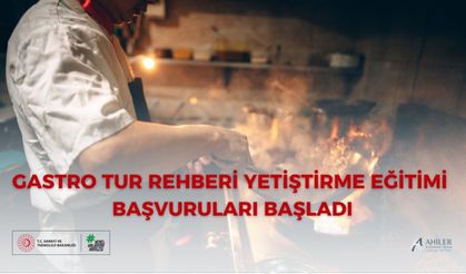 Rehberlere ’Gastronomi’ eğitimi verilecek