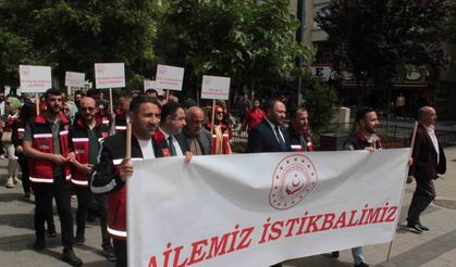 Siirt’te ’Ailemiz İstikbalimiz’ temalı kortej yürüyüşü gerçekleşti