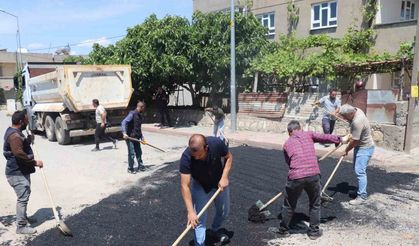 Siirt’te asfalt ve onarım çalışması başlatıldı