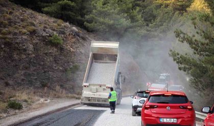 Büyükşehir 9 ilçede 137 km yol çalışması yapacak