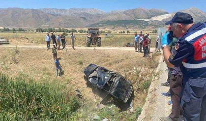 Otomobil şarampole yuvarlandı: 1 ölü