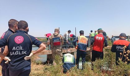 Şanlıurfa’da sulama kanalında erkek cesedi bulundu