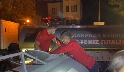 Süleymanpaşa Belediyesi’nden Çanakkale yangınlarına müdahalede destek oldu