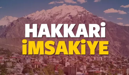 Hakkari 2026 İmsakiyesi: Sahur, İftar ve Teravih Namazı Saatleri