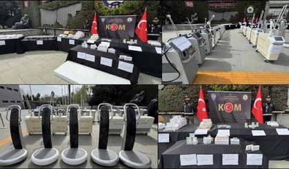 İstanbul'da Kaçakçılık Operasyonu: 6 Bin 123 İlaç ve 194 Tıbbi Cihaz Ele Geçirildi