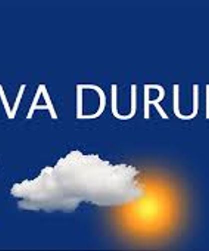 1 Mayıs Perşembe Samsun hava durumu