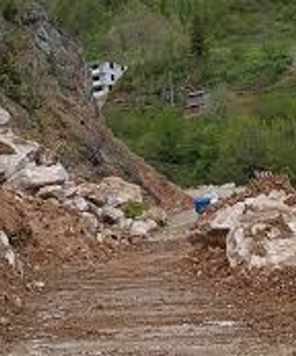 SON DAKİKA- Giresun'da Heyelan Meydana Geldi