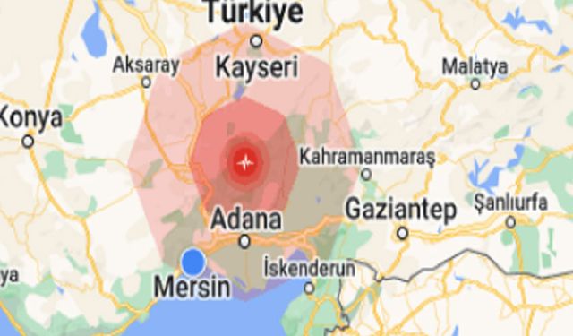 Sondakika Haberi Adana Seyhan'da 4,6 şiddetinde deprem