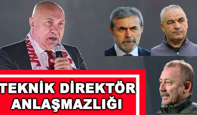 Samsunspor teknik direktör anlaşmazlığı bir türlü bitmedi
