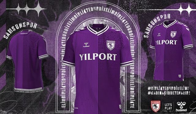 Samsunspor, kadına şiddete karşı ‘dur’ diyor
