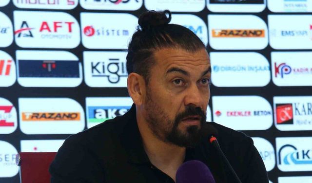 Servet Çetin: “Kazanamadığımız için üzgünüz”