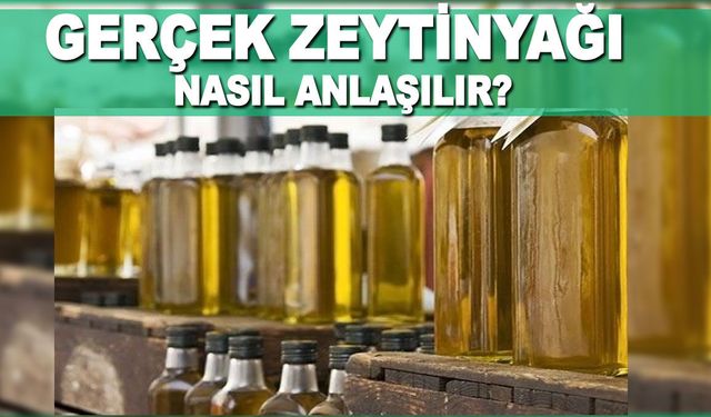 Gerçek Zeytinyağı Nasıl Anlaşılır?