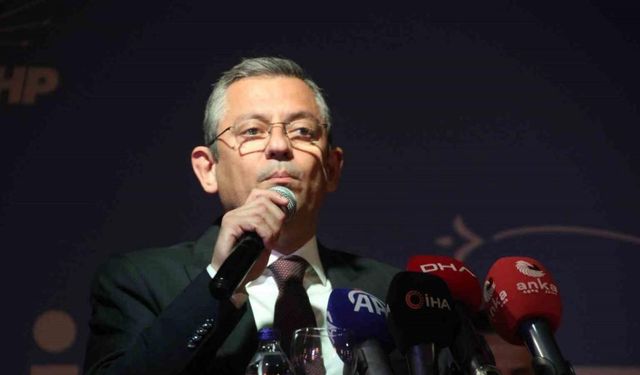 CHP Genel Başkanı Özel: “İsrail’in devlet terörünü sürdürüyor olması kabul edilemez”