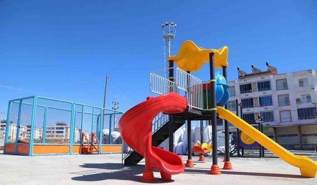 Ergani’de 3 yeni park yapıldı