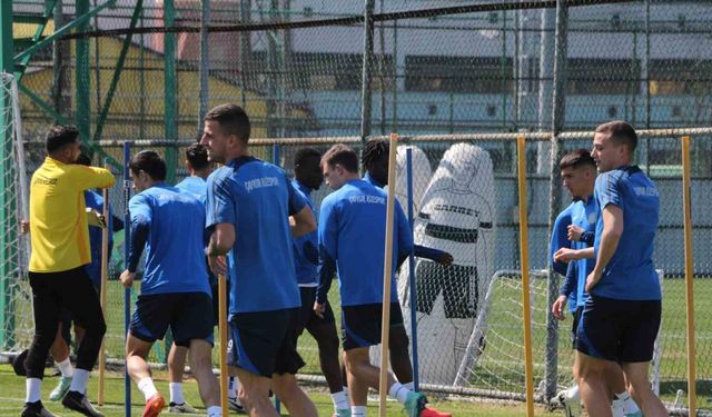 Çaykur Rizespor, Antalyaspor maçı hazırlıklarını sürdürdü