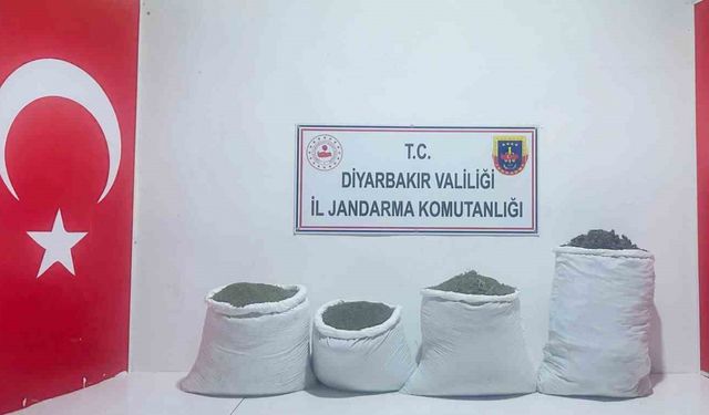 Diyarbakır’da 68 kilogram uyuşturucu ele geçirildi