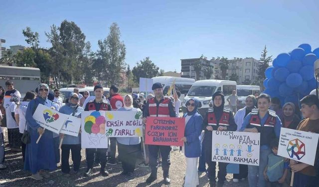 Osmaniye’de dünya otizm farkındalık günü yürüyüşü yapıldı