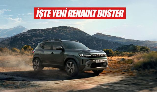 Yeni Renault Duster Türkiye'de İlk Kez Görücüye Çıktı!