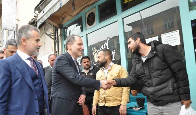 Yeniden Refah Partisi Genel Başkanı Fatih Erbakan’dan Eleşkirt’e ’teşekkür’ ziyareti